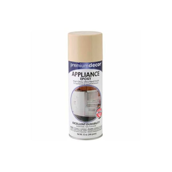 General Paint Premium Dcor Appliance Epoxy Spray 12 oz. Aerosol Can, Almond, Epoxy - 614476 - main